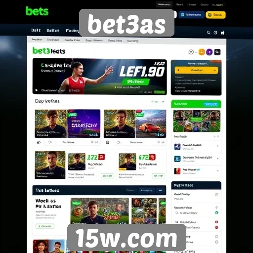 Avaliação da interface do usuário no site bet3as